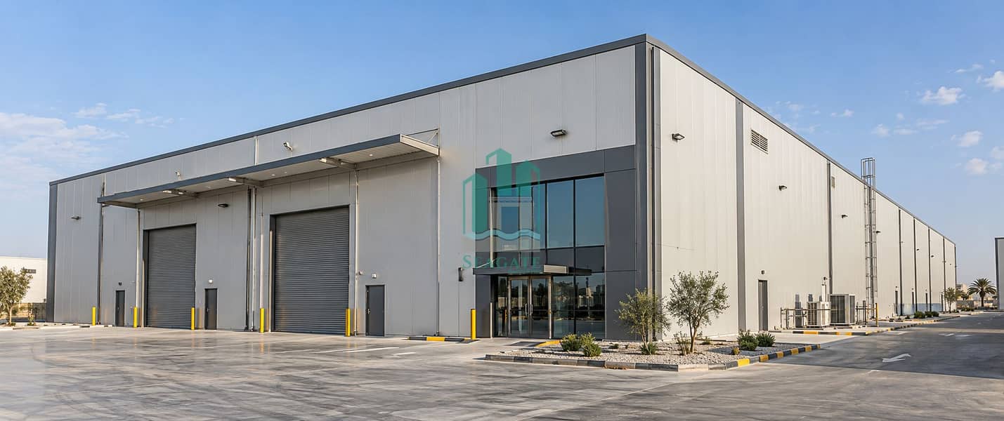 6 Modern Dubai Industrial Warehouse Exterior. png