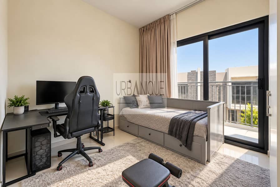 7 Modern Bedroom Office with Balcony Views. png