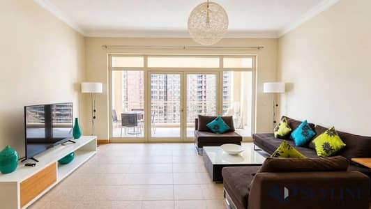 2 habitaciones Apartamento para en Alquiler en Palm Jumeirah, Dubai - Apartamento en Palm Jumeirah，Shoreline Apartments，Al Das, 2 dormitorios, 220000 AED - 16634073