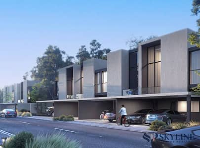 4 Bedroom Townhouse for Sale in Tilal City, Sharjah - Corner 4BR + Maid Townhouse | Near Handover | Masaar 1