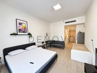 Studio for Rent in Jumeirah Village Circle (JVC), Dubai - Furnished Studio | Garden view | Huge terrace Studio for Rent in Jumeirah Village Circle (JVC), Dubai - Furnished Studio | Garden view | Huge terrace