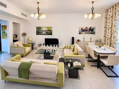 2 Bedroom Townhouse for Sale in Al Ghadeer, Abu Dhabi - Single-End TH | Furnished | Vacant & Ready