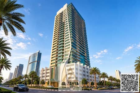 1 Camera Appartamento in vendita a Emirates City, Ajman - Modern Luxury Tower on a Palm-Lined Boulevard. jpg 1 Camera Appartamento in vendita a Emirates City, Ajman - Modern Luxury Tower on a Palm-Lined Boulevard. jpg