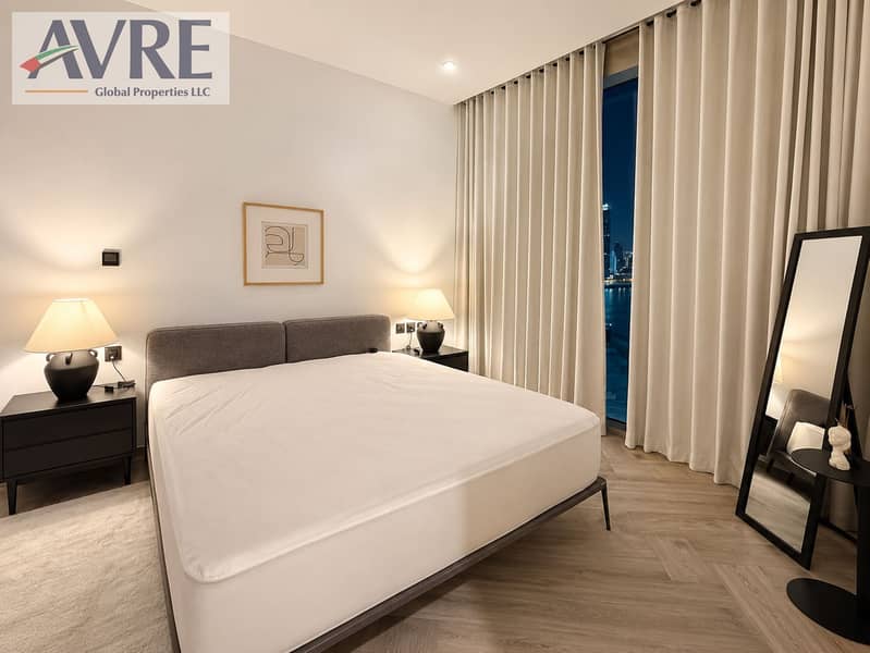 4 Modern Neutral Bedroom with City View. png