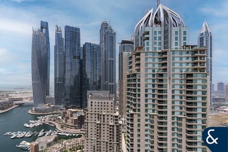 3 Bedroom Apartment for Rent in Dubai Marina, Dubai - 3 Bed | 2,516 sq ft | Partial Marina Views