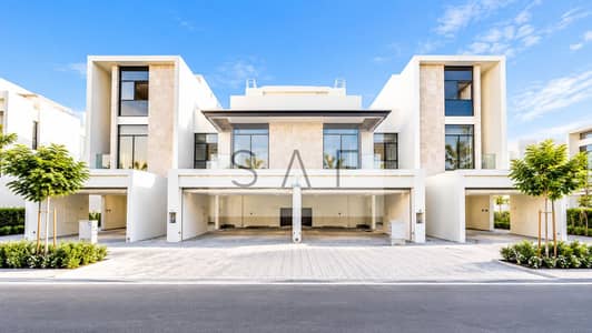 4 Schlafzimmer Townhouse zum Verkauf in Mohammed Bin Rashid City (MBR City), Dubai - Modern Luxury Townhouse Row. png 4 Schlafzimmer Townhouse zum Verkauf in Mohammed Bin Rashid City (MBR City), Dubai - Modern Luxury Townhouse Row. png