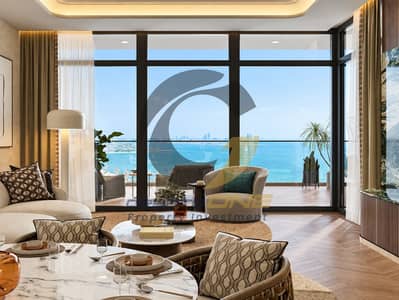 1 Schlafzimmer Wohnung zum Verkauf in Al Raha Beach, Abu Dhabi - 10_Living_Room_Water_View. jpg
