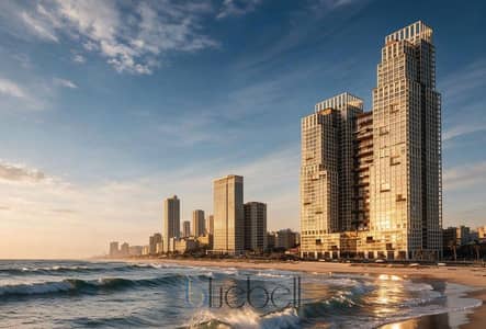 1 Bedroom Flat for Sale in Corniche Ajman, Ajman - FRONT VIEW . jpg