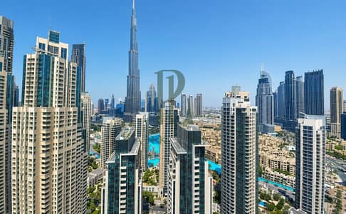 Appartement de 3 chambres à à louer à Downtown Dubai, Dubai - Dubai Skyline with Turquoise Waterway. png Appartement de 3 chambres à à louer à Downtown Dubai, Dubai - Dubai Skyline with Turquoise Waterway. png