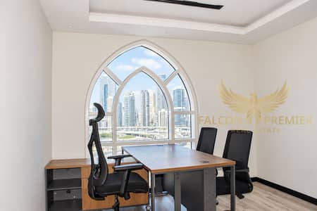 Office zum Miete in Jumeirah Lake Towers (JLT), Dubai - Bright Furnished Office Interior-5. png Office zum Miete in Jumeirah Lake Towers (JLT), Dubai - Bright Furnished Office Interior-5. png