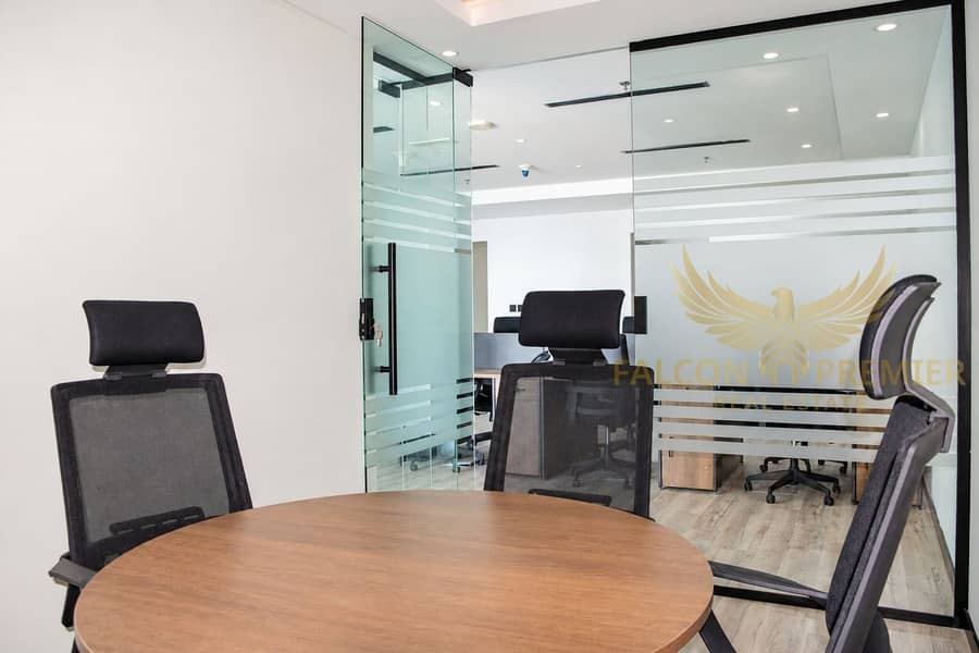 6 Bright, polished furnished office interior-2. png