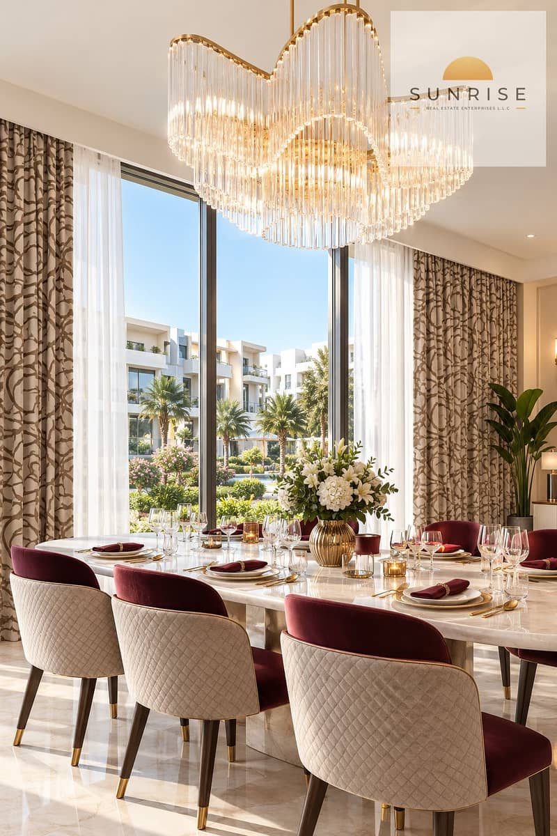 7 Luxurious Dining Room with Crystal Chandelier. png