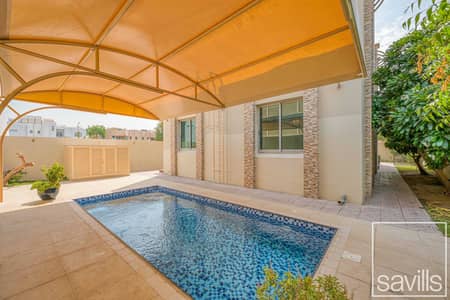 5 Bedroom Villa for Rent in Al Safa, Dubai - Private pool | Well Maintained | Vacant Now