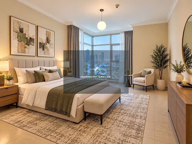 5 Modern Bedroom with City Views. png
