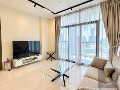 1 Camera Appartamento in affitto a Jumeirah Village Circle (JVC), Dubai - Bright Modern Living Room with City View. png 1 Camera Appartamento in affitto a Jumeirah Village Circle (JVC), Dubai - Bright Modern Living Room with City View. png