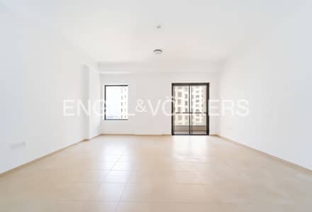 1 Bedroom Flat for Rent in Jumeirah Beach Residence (JBR), Dubai - High Floor | Unfurnished | Spacious Layout