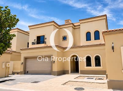 4 Slaapkamers Villa te Huur in Zayed City, Abu Dhabi - Mediterranean Villa Under Blue Skies. png