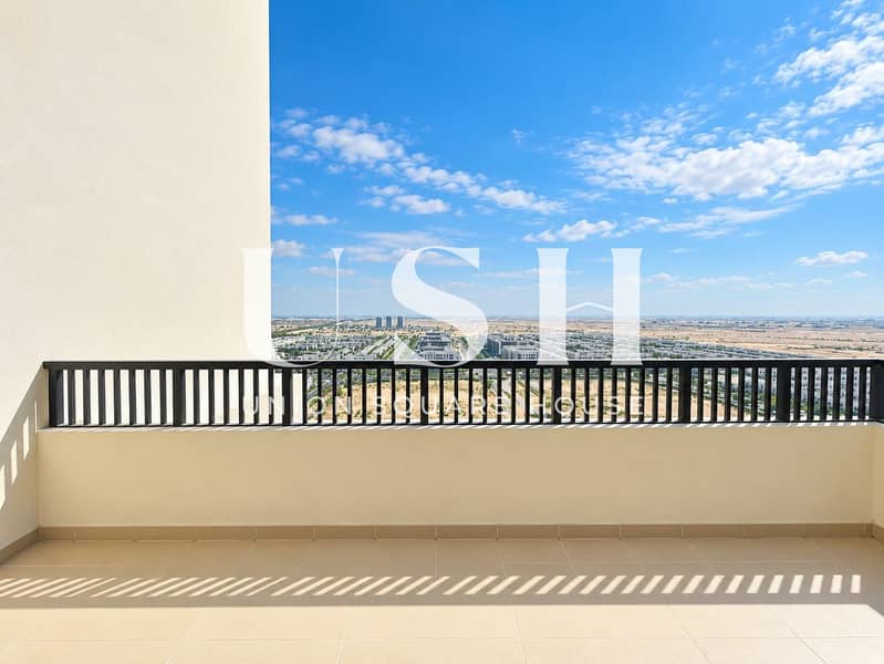 Sunlit Balcony Overlooking Desert City. jpg Sunlit Balcony Overlooking Desert City. jpg