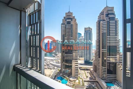 1 habitación Apartamento para en Alquiler en Dubai Marina, Dubai - Balcony. jpeg 1 habitación Apartamento para en Alquiler en Dubai Marina, Dubai - Balcony. jpeg