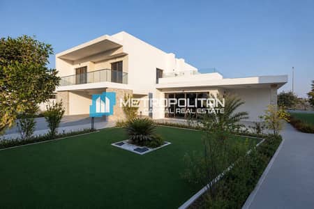 6 Bedroom Villa for Sale in Yas Island, Abu Dhabi - Single Row Middle | Golf View | Vacant Unit