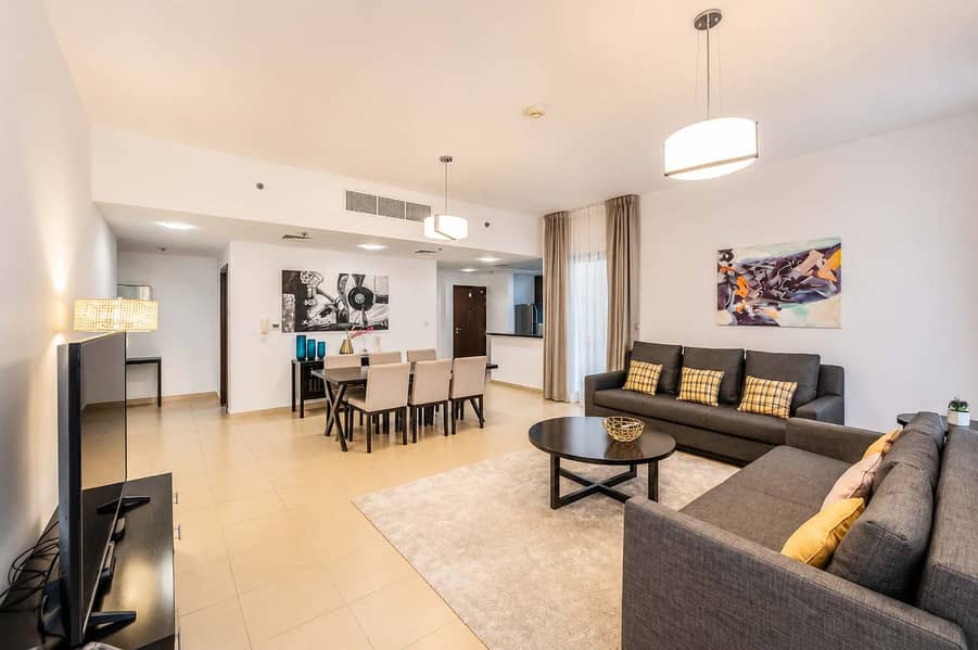 2 1BR Apartment with Pool & Gym in Dubai