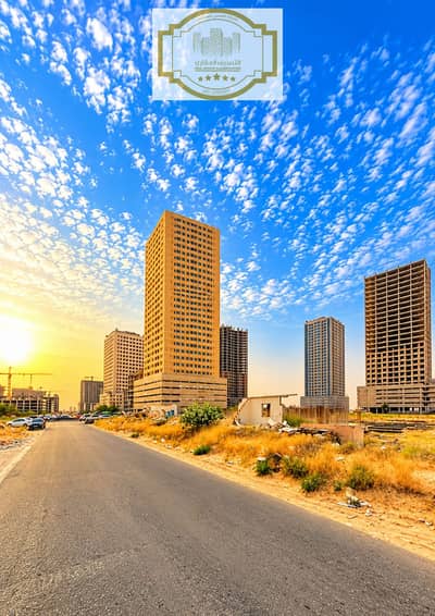 Mixed Use Land de à à vendre à Al Amerah, Ajman - Golden Hour Urban Skyline. png Mixed Use Land de à à vendre à Al Amerah, Ajman - Golden Hour Urban Skyline. png