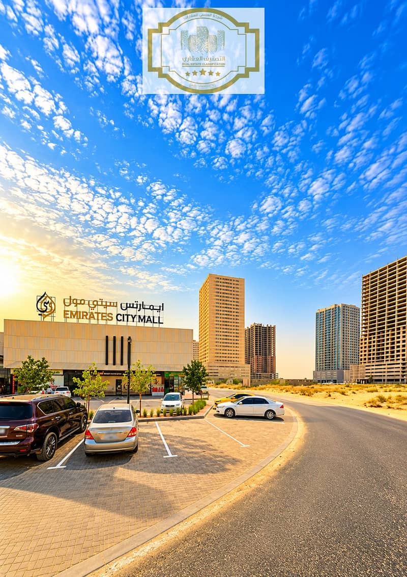 3 Golden-Hour Emirates City Mall Streetscape. png
