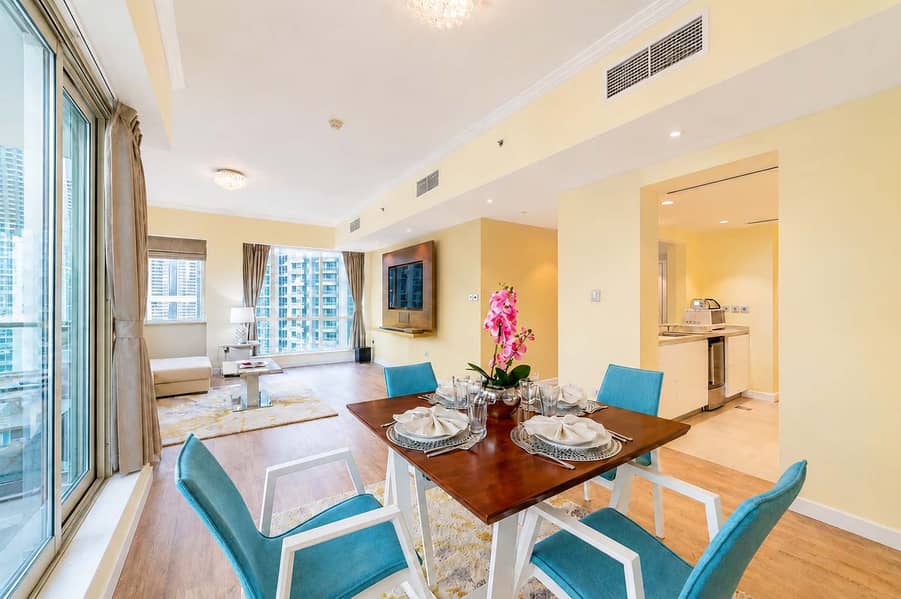 6 Dubai Marina 1BR Apartment with Gym & Pool