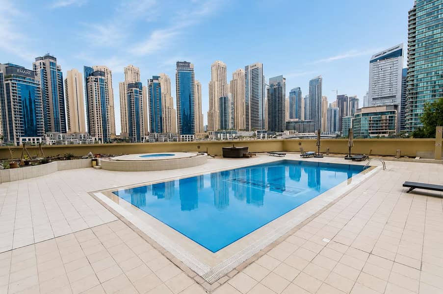 18 8th-Floor Marina Apt: Balcony, Pool & Gym Access