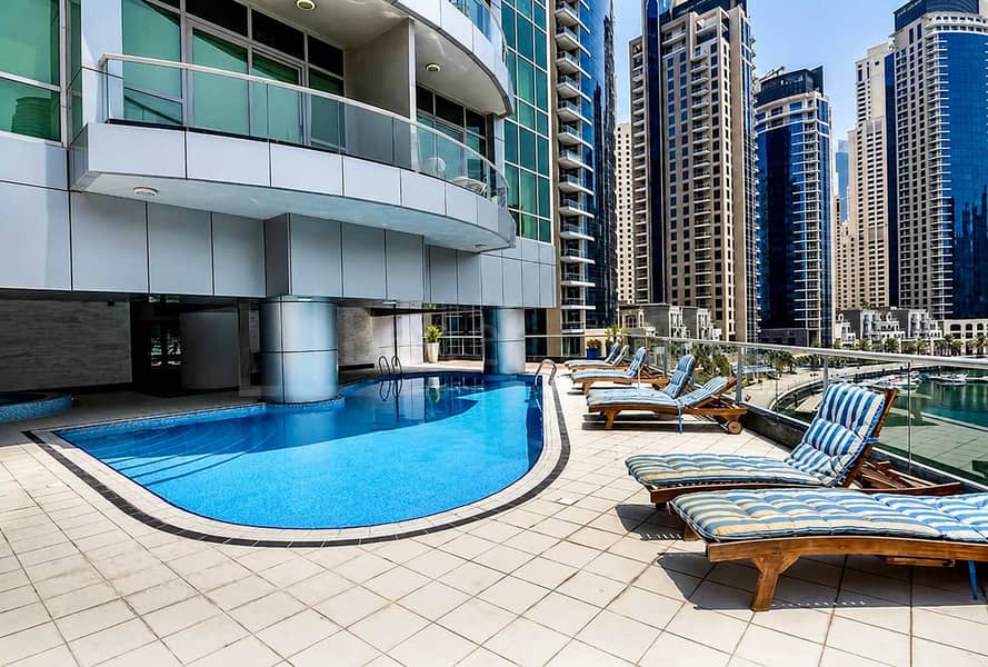 20 Torch Tower Marina 1BR: Balcony, Gym & Views!