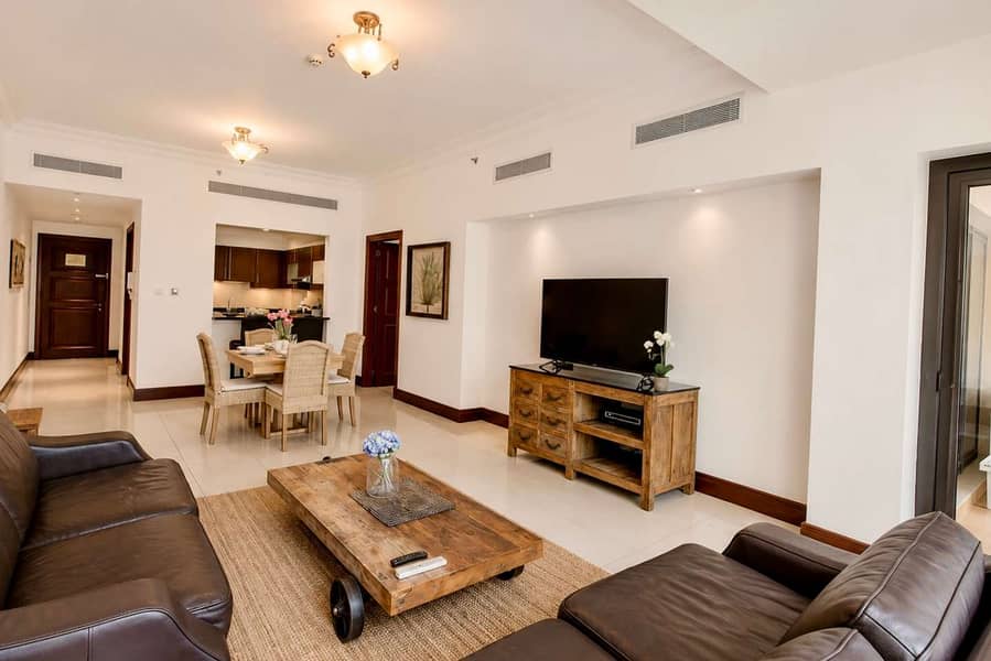 2 Palm Jumeirah Beach Access Apartment
