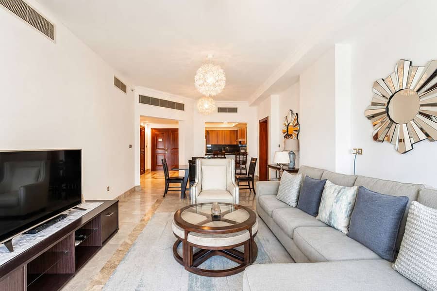 2 Sea View Beach Front Apartment Fairmont Palm