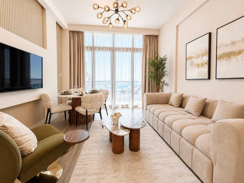 7 Palm Views East Sea View Studio w/ Pool & Gym