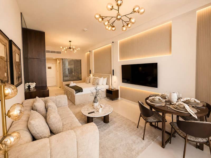 3 Renovated Palm Views Sea View Studio with Gym
