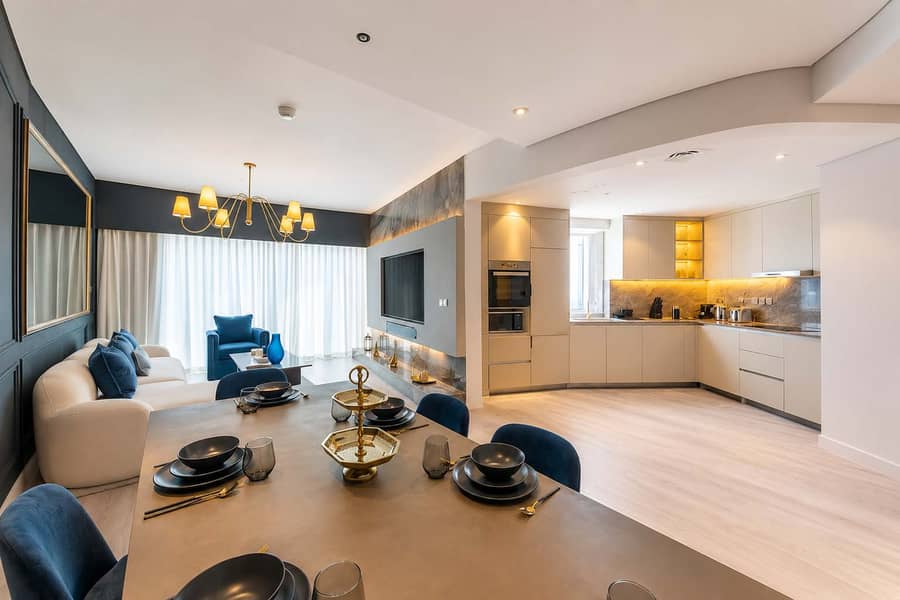 9 Elegant 3BR Apartment in Business Bay with Pool