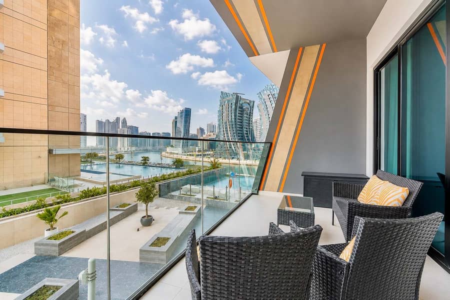 17 Bingatti Canal 1BR Apartment with Gym & Views