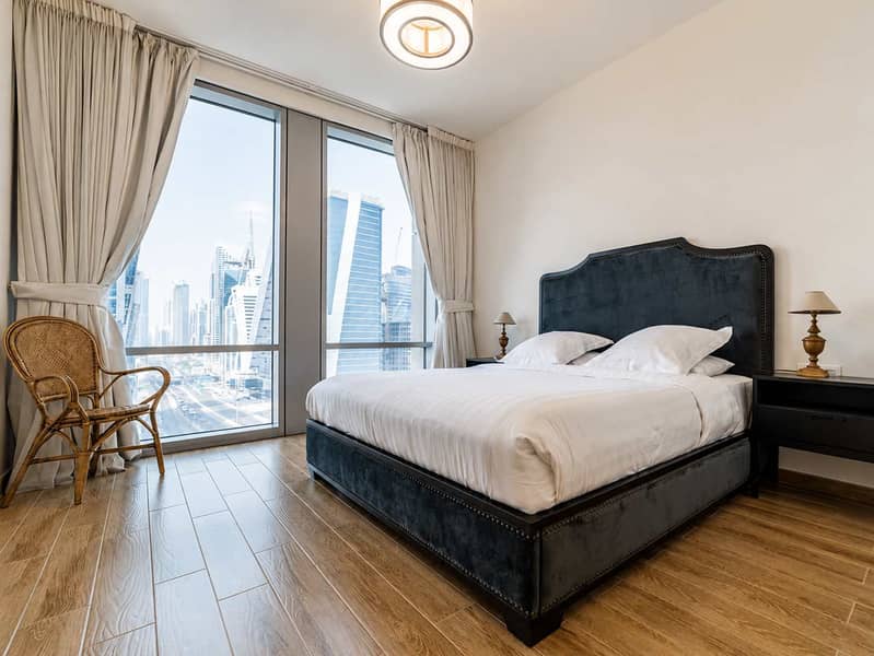 9 Luxury 1BR Apt in Dubai with Pool & Gym