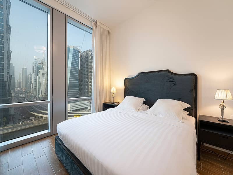13 Noora Tower 1 BR: Canal Views & Pool Access