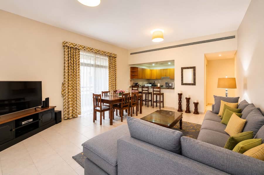 5 Greens Oasis: Stylish 2BR Apartment in Dubai