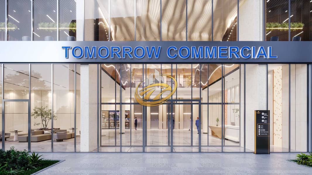 13 Main entrance of the commercial tower. jpg