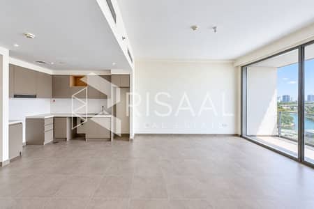 2 Bedroom Flat for Rent in Dubai Creek Harbour, Dubai - 04-living-kitchen. jpg