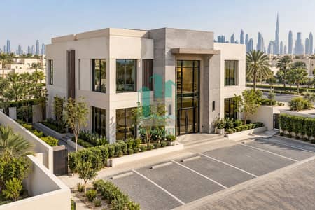 محل تجاري للايجار في القوز، دبي - Aerial view of modern Dubai villa-3. png محل تجاري للايجار في القوز، دبي - Aerial view of modern Dubai villa-3. png