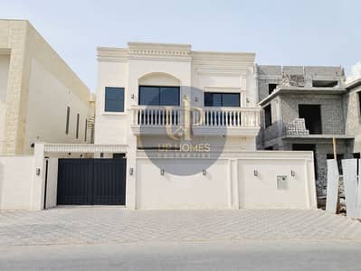 5 Schlafzimmer Villa zum Miete in Al Helio, Ajman - Modern Cream Villa Under Construction. png 5 Schlafzimmer Villa zum Miete in Al Helio, Ajman - Modern Cream Villa Under Construction. png