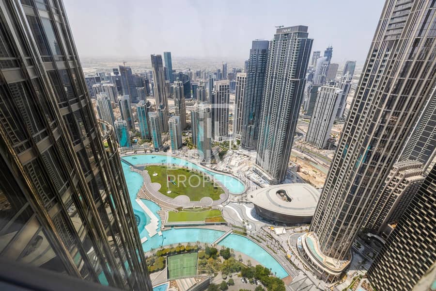 High Floor | Fountain Burj Khalifa Views | Vacant High Floor | Fountain Burj Khalifa Views | Vacant