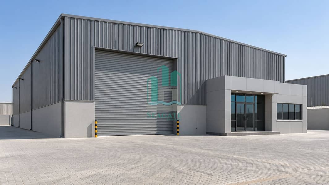 4 Grey warehouse with office entrance-1. png