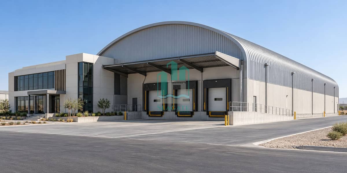 4 Barrel-vault warehouse with office wing-3. png