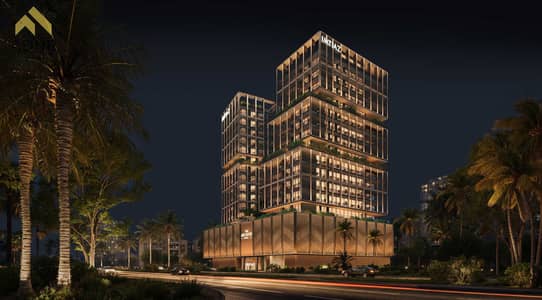 2 Bedroom Apartment for Sale in Dubai Land Residence Complex (DLRC), Dubai - C02-Night. jpg 2 Bedroom Apartment for Sale in Dubai Land Residence Complex (DLRC), Dubai - C02-Night. jpg