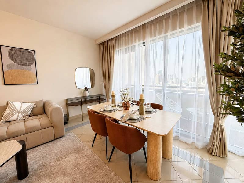 7 Luxury one bedroom apartment in Golf Towers Dubai featuring