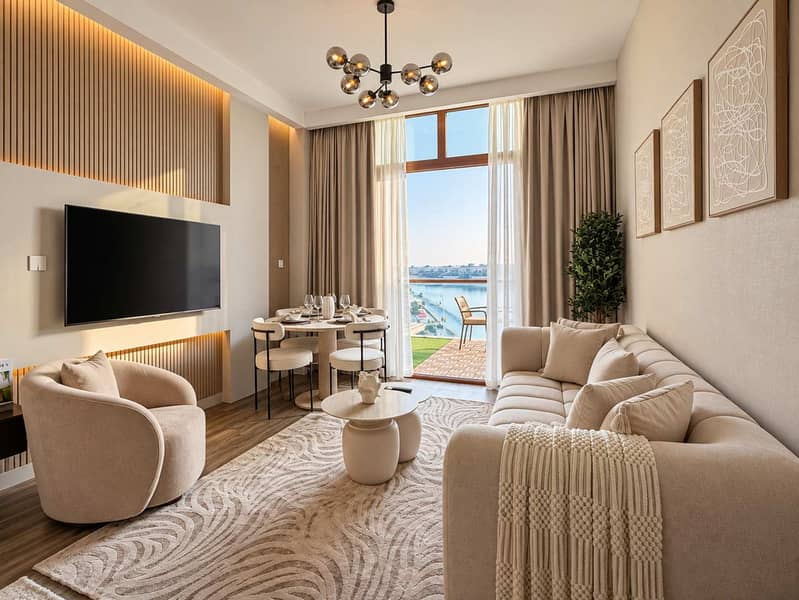 3 Stunning Sea View Apartment with Pool and Gym in Dubai