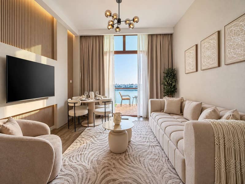 4 Stunning Sea View Apartment with Pool and Gym in Dubai